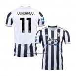 Primera Camiseta Juventus Jugador Cuadrado 2021-22
