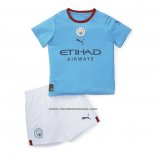 Primera Camiseta Manchester City Nino 2022-23