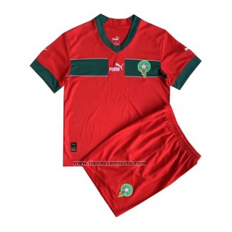 Primera Camiseta Marruecos Nino 2022