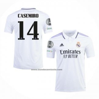 Primera Camiseta Real Madrid Jugador Casemiro 2022-23