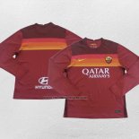 Primera Camiseta Roma Manga Larga 2020-21