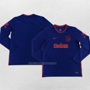 Segunda Camiseta Atletico Madrid Manga Larga 2020-21