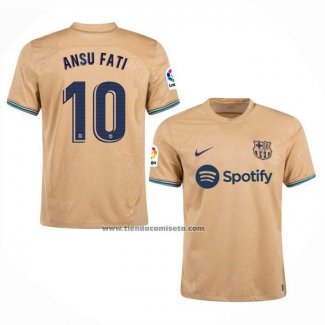 Segunda Camiseta Barcelona Jugador Ansu Fati 2022-23