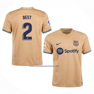 Segunda Camiseta Barcelona Jugador Dest 2022-23