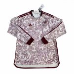 Segunda Camiseta Mexico Manga Larga 2022