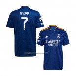 Segunda Camiseta Real Madrid Jugador Hazard 2021-22