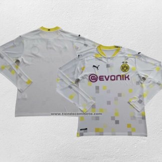 Tercera Camiseta Borussia Dortmund Manga Larga 2020-21