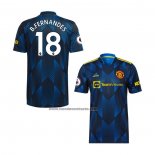 Tercera Camiseta Manchester United Jugador B.Fernandes 2021-22