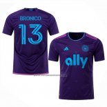 Camiseta Charlotte FC Jugador Bronico Segunda 2023-24