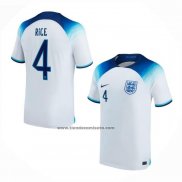 Camiseta Inglaterra Jugador Rice Primera 2022