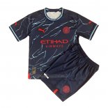 Camiseta Manchester City Tercera Nino 2023-24