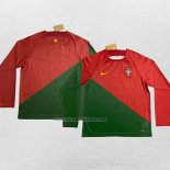 Camiseta Portugal Primera Manga Larga 2022