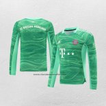 Portero Camiseta Bayern Munich Manga Larga 2021-22 Verde