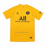 Portero Tailandia Camiseta Paris Saint-Germain 2021-22 Amarillo