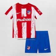Primera Camiseta Atletico Madrid Nino 2021-22
