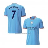 Primera Camiseta Manchester City Jugador Sterling 2022-23