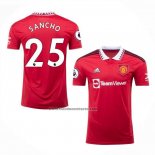 Primera Camiseta Manchester United Jugador Sancho 2022-23