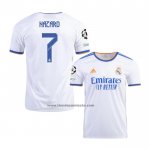 Primera Camiseta Real Madrid Jugador Hazard 2021-22