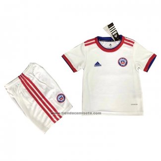 Segunda Camiseta Chile Nino 2021-22