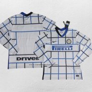 Segunda Camiseta Inter Milan Manga Larga 2020-21