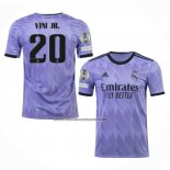 Segunda Camiseta Real Madrid Jugador Vini JR. 2022-23