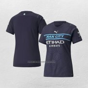Tercera Camiseta Manchester City Mujer 2021-22