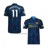 Tercera Camiseta Manchester United Jugador Greenwood 2021-22