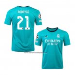 Tercera Camiseta Real Madrid Jugador Rodrygo 2021-22