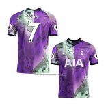 Tercera Camiseta Tottenham Hotspur Jugador Son 2021-22