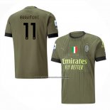 Camiseta AC Milan Jugador Ibrahimovic Tercera 2022-23