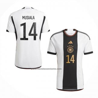 Camiseta Alemania Jugador Musiala Primera 2022