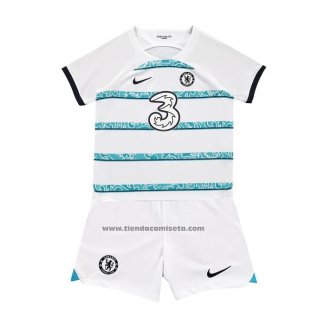 Camiseta Chelsea Segunda Nino 2022-23