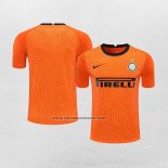 Portero Camiseta Inter Milan 2020-21 Naranja