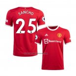 Primera Camiseta Manchester United Jugador Sancho 2021-22