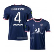 Primera Camiseta Paris Saint-Germain Jugador Sergio Ramos 2021-22