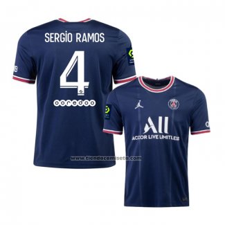 Primera Camiseta Paris Saint-Germain Jugador Sergio Ramos 2021-22