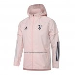 Rompevientos del Juventus 2021 Rosa