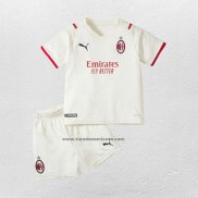 Segunda Camiseta AC Milan Nino 2021-22