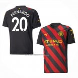 Segunda Camiseta Manchester City Jugador Bernardo 2022-23