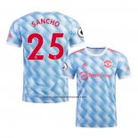 Segunda Camiseta Manchester United Jugador Sancho 2021-22