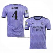 Segunda Camiseta Real Madrid Jugador Alaba 2022-23