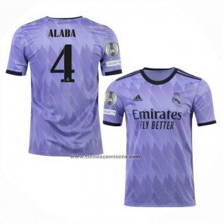 Segunda Camiseta Real Madrid Jugador Alaba 2022-23