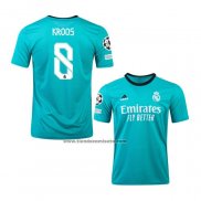 Tercera Camiseta Real Madrid Jugador Kroos 2021-22