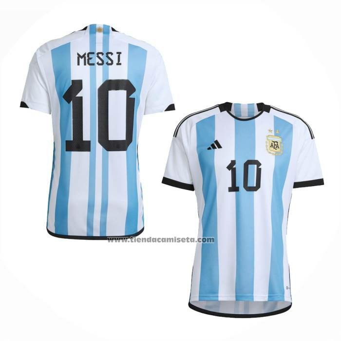 Primera Camiseta Argentina Jugador Messi 2022