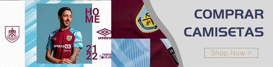 camisetas futbol Burnley 2022