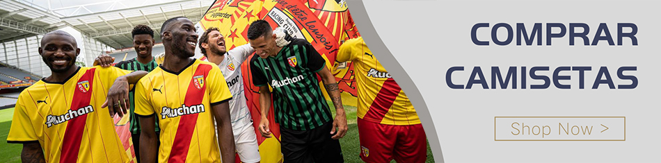 camisetas futbol RC Lens 2022